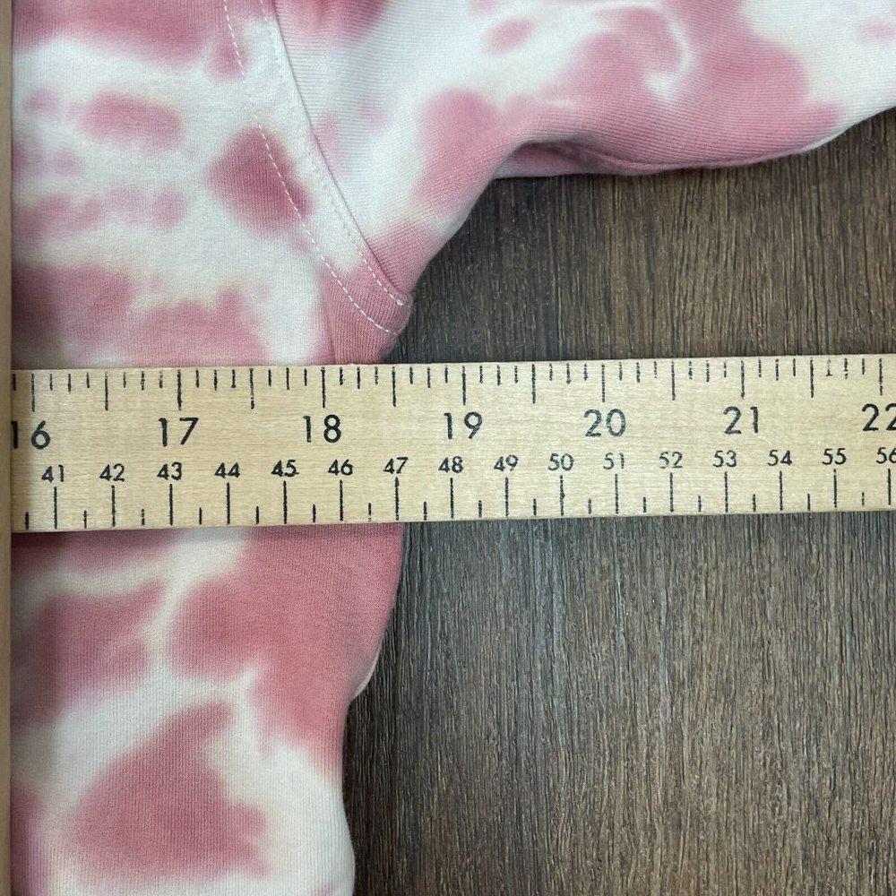Lululemon‎ All Yours Hoodie Sweatshirt 4 Pink White Tie-Dye Pullover Women's - Picture 12 of 16